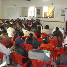 ENCUENTRO. Los demcratas lograron reunir a representantes de 29 municipios.