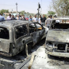 CAOS. Los ataques se perpetraron principalmente con el uso de coches bomba.