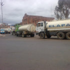 Necesidad. Agua para los barrios altos.