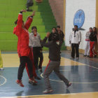 La seleccin chuquisaquea en uno de sus ltimos entrenamientos para el Campeonato Nacional.