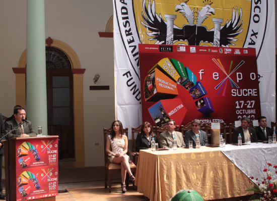 CEREMONIA. Durante el acto autoridades y representantes aseguraron que el prximo evento se realizar en el nuevo campo ferial de Yurac Yurac.