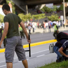 PROTESTA. La huelga del sector agrario en Colombia dej importantes prdidas y provoc enfrentamientos en las ciudades