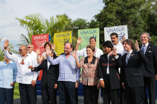 SURINAM. El encuentro de UNASUR inaugurado ayer.