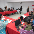 ENCUENTRO. Representantes de nueve ciudades hablaron de desarrollo econmico, en Sucre.