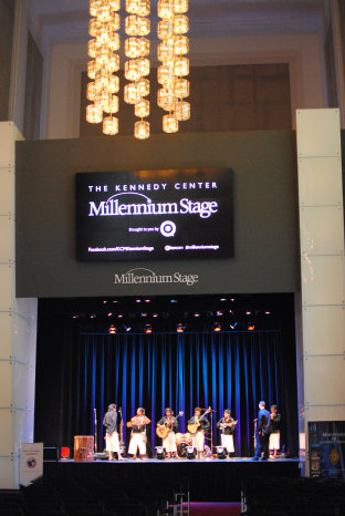 ORGULLO. Los Masis durante su presentacin en el Milenium Stage del Kennedy Center.