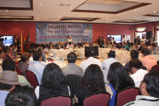 EVENTO. El encuentro nacional se desarrollo ayer, en la ciudad de Santa Cruz.