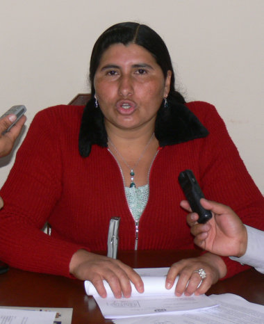 INSPECCIN. Senadora Nlida Sifuentes.