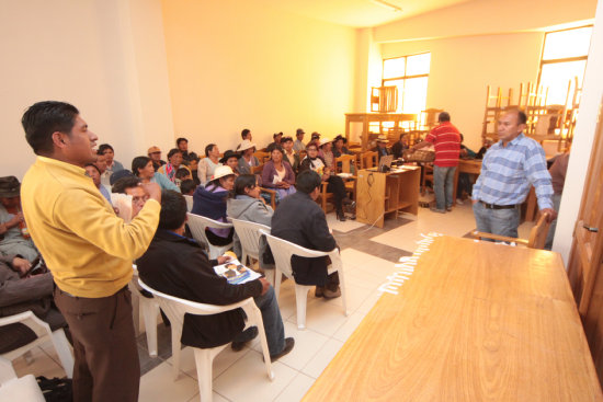 ENCUENTRO. La Villa Bolivariana recibi a los delegados de diversos sectores de la Capital.