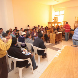 ENCUENTRO. La Villa Bolivariana recibi a los delegados de diversos sectores de la Capital.