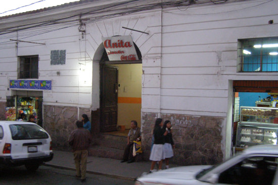 PATRIMONIO. El inmueble del prcer de la Patria en la calle Aniceto Arce.