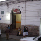 PATRIMONIO. El inmueble del prcer de la Patria en la calle Aniceto Arce.