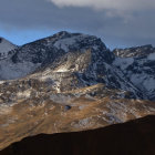 RECUENTO. La nieve dificult el auxilio a las vctimas del temporal en el altiplano del pas.