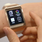 NOVEDOSO. Unidad del primer reloj inteligente del mercado, el Galaxy Gear,