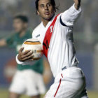 El peruano Claudio Pizarro.