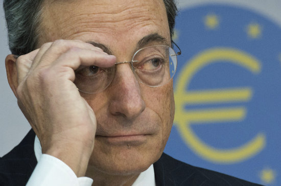 OPERACIONES. Mario Draghi, presidente del Banco Central Europeo.