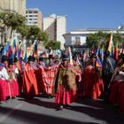 Desfile. En la plaza Murillo de La Paz.