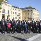 ENCUENTRO. La foto oficial de la Cumbre del G20 que se desarroll en San Petersburgo, Rusia.