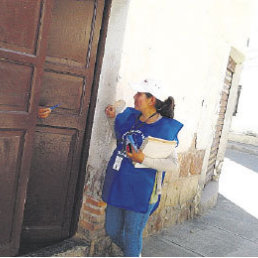 Campaña. Se realizó el fin de semana.