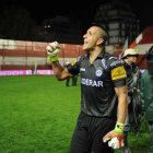 El arquero Pablo Migliore fue la figura de Argentinos Juniors en la victoria de los Bichos Colorados sobre All Boys, el pasado sábado.