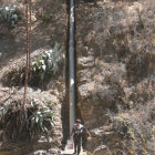 PROYECTO. Colocado de la tubería de PRFV en la zona de La Esperanza.