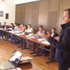 ANUNCIO. Se hizo en el taller de capacitacin a profesionales de salud.