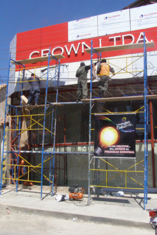 OFICINAS. Crown estrena instalaciones.