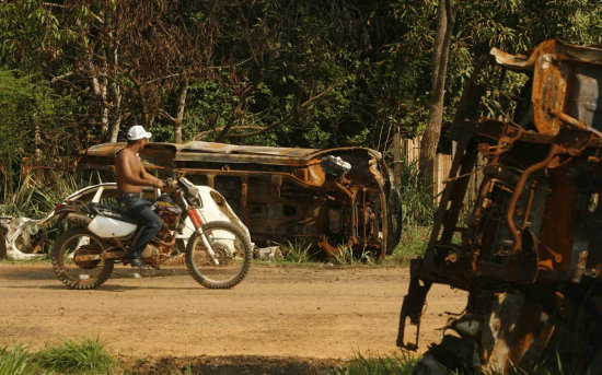 DESASTRE. Ese 11 de septiembre, el Porvenir se visti de luto.