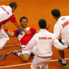 Tipsarevic le dio el triunfo a Serbia para acceder a la final de la Copa Davis.