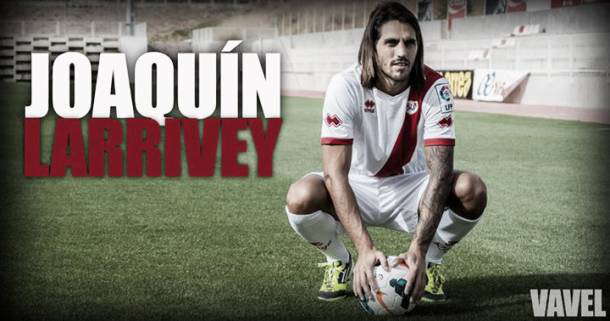 El argentino Joaqun Larrivey fich esta temporada para el Rayo.