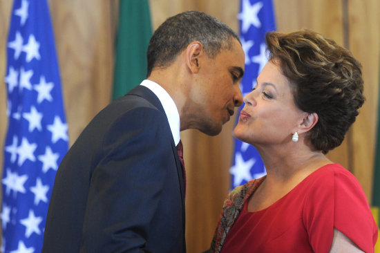 RECLAMO. Dilma Rousseff habl personalmente con Obama para informarle de la decisin.