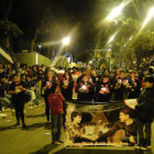 Entrada folclrica: Huscar lleg simblicamente a los pies de la Virgen de Guadalupe.