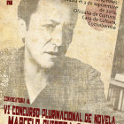 PREMIO. El afiche del premio de novela Marcelo Quiroga Santa Cruz.