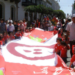 EDUCACIN. Se trabaja en la cultura de la paz a partir de los alumnos ms pequeos.