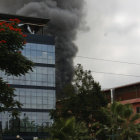 TERRORISMO. El ataque contra un centro comercial de Nairobi deja un saldo de varios muertos.