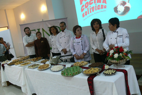 MUESTRA. Organizadores del evento presentaron ayer una muestra de lo que ser el Festn.