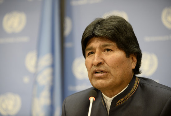 El presidente de Bolivia