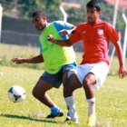 Las prcticas del cuadro celeste fueron a puerta cerrada.