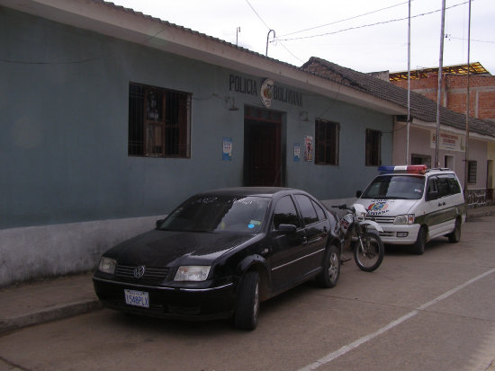 OPERATIVO. Los supuestos traficantes fueron aprehendidos en Monteagudo.