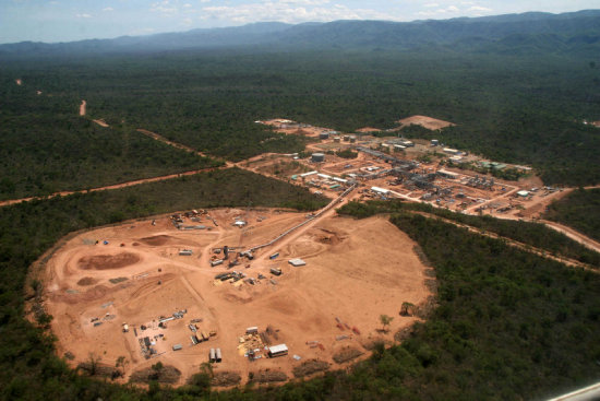 PRODUCCIN. El campo Margarita permite a Chuquisaca y Tarija compartir regalas petroleras.