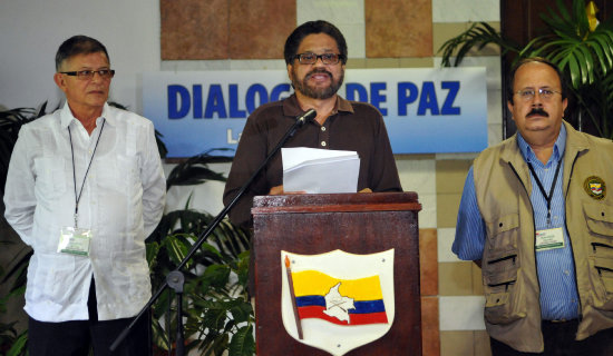 INFORME. Delegados de las FARC a los dilogos de paz en La Habana, Cuba.