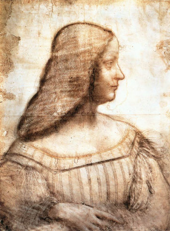 EXCEPCIONAL. El Retrato de Isabel de Este.