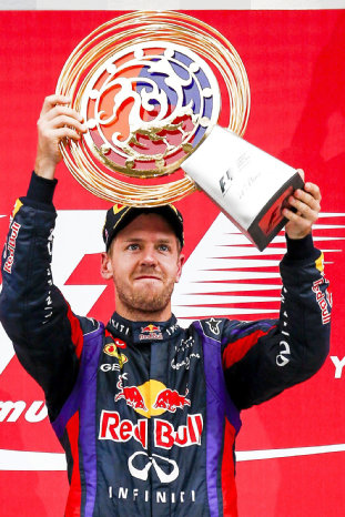 El alemn Sebastian Vettel.