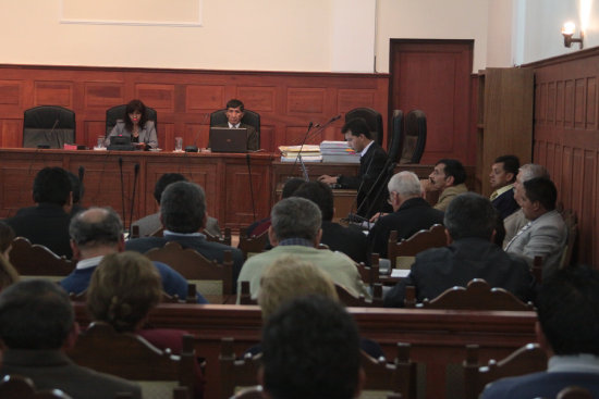 AUDIENCIA. Concluy la audiencia de medidas cautelares con fallo de Tribunal de Garantas.