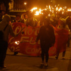 PROTESTAS. Estudiantes universitarios marcharon anoche. Hoy habr otra marcha.