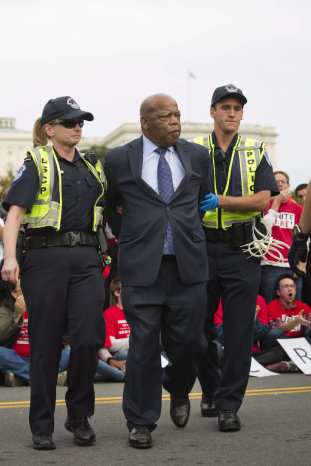 PROTESTA. Incidentes en Washington.