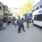 PROTESTA. La población de Monteagudo acató, ayer, el paro de actividades dictado en los cinco municipios del Chaco chuquisaqueño.