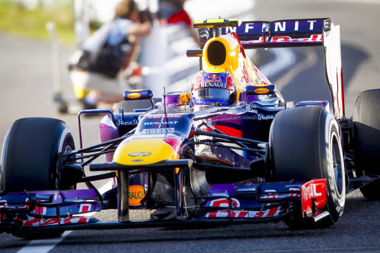 El piloto australiano Mark Webber logr la pole en el circuito de Suzuka.