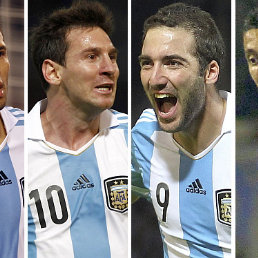 Para jugar frente a Uruguay, Argentina no podr contar con Sergio Agero, Lionel Messi, Gonzalo Higuan ni ngel D Mara, entre otros.