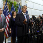 OPOSITOR. El presidente de la Cmara de Representantes, el republicano John Boehner.