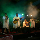 FOLCLORE. El grupo Horizontes durante su ltima presentacin en el Festival Internacional de la Cultura.